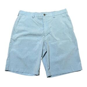 PGA Tour Light Blue Polyester Elastane Shorts Men’s Size 34